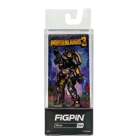 FiGPiN Borderlands 3 Video Game Moze Collectible Enamel Pin New in Package 2020 - Picture 1 of 3
